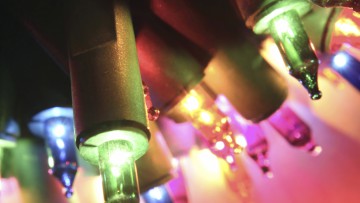 Lichterkette, Weihnachtsdeko, Dekoration