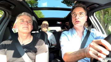 Andreas Herz vom BR bei der Fahrprüfung
