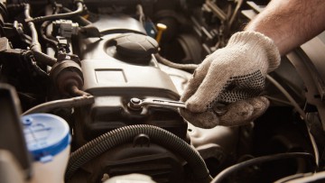 Werkstatt, Reparatur, Motor