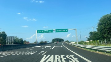 Autobahn A8 Milano nach Varese