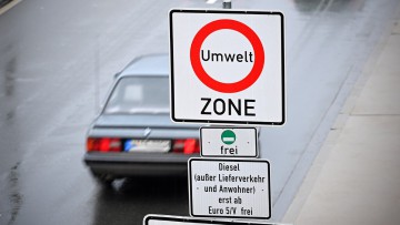 Umweltplakette für E-Autos soll wegfallen Umweltzone München