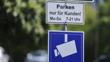 Parken mit Kennzeichenerkennung