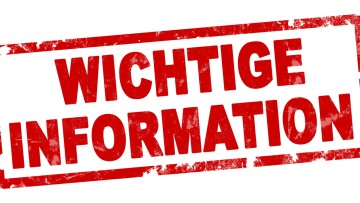 Wichtige Informationen