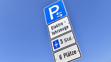 Parkplatz für E-Autos