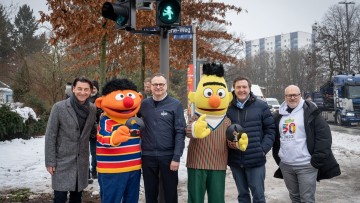 Sesamstrasse Ampelmännchen