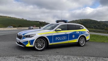 Darum schickt die Polizei zwei neue E-Autos auf die Autobahn 