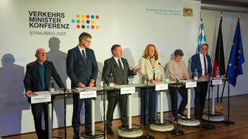 Die Verkehrsminister der Länder trafen sich in Straubing