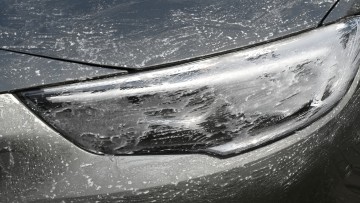 Scheinwerfer, Verschmutzte Scheinwerfer