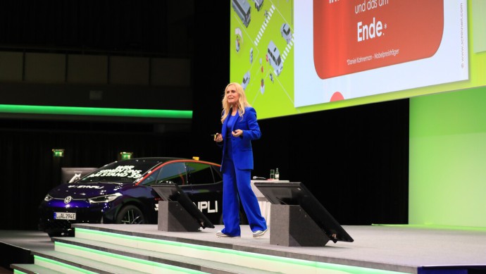 Maria-Theresa Schinnerl am zweiten Tag des FLK