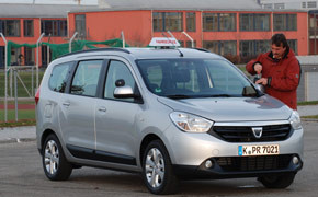 Dacia Lodgy dCi 110, "Fahrschule"-Test, Testnotizen
