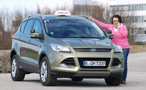 Ford Kuga 2013, Fahrvorstellung