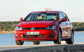 Volkswagen Golf VII, Fahrvorstellung, Sardinien