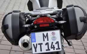Motorrad: Das Kuchenblech hat ausgedient Motorradkennzeichen