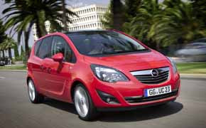 Opel: Meriva dieselt im Quartett