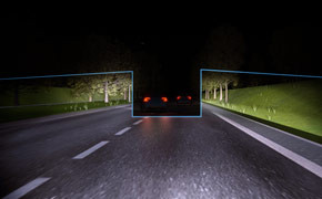 Volvo, intelligenter Fernlichtassistent