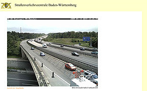 Baden-Württemberg: Webcams zur Verkehrsbeobachtung Webcams