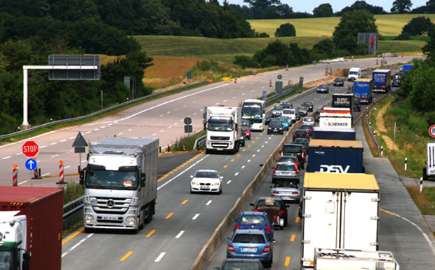 Angst und Verunsicherung an Autobahnbaustellen