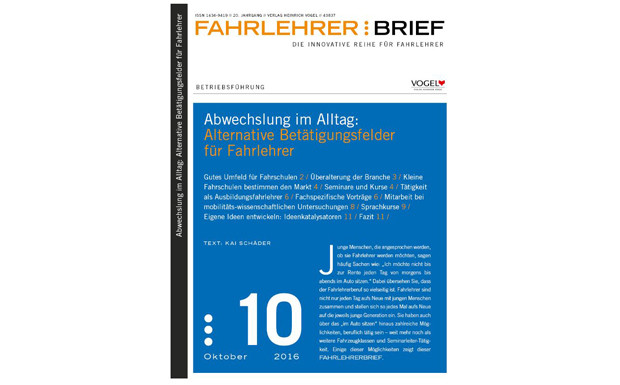 Fahrlehrerbrief: So vielseitig ist der Fahrlehrerberuf