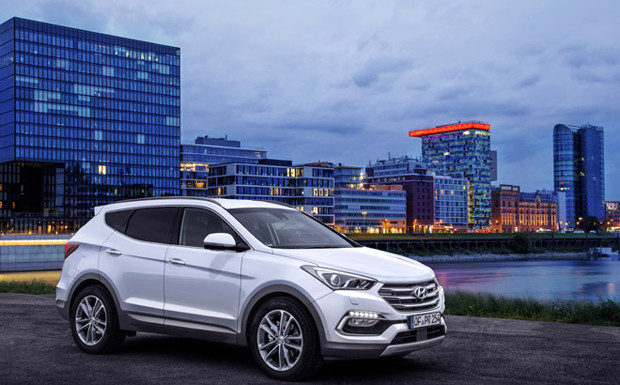 Modifizierter Hyundai Santa Fe im Handel