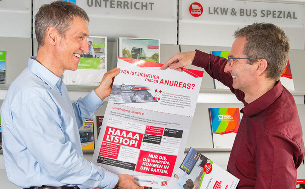 Sicher drüber: Richtiges Verhalten am Bahnübergang