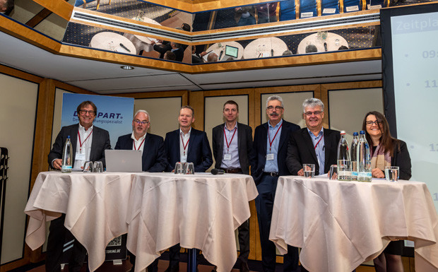 Ergebnissicherung auf dem Podium
