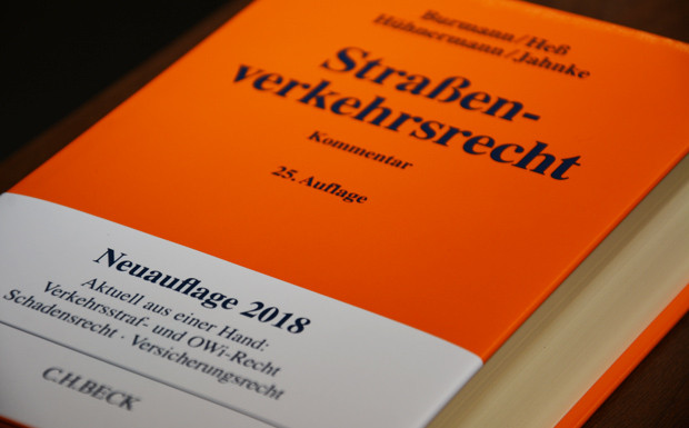 „Straßenverkehrsrecht: StVR“ – Neuauflage 2018