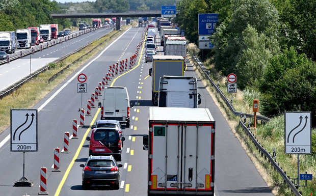 Unfall-Hotspot Baustelle