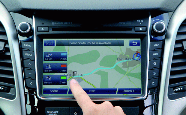 Hyundai, Navigationssystem, Kartenupdate