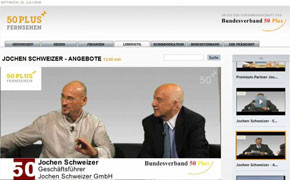 Senioren: Internet-TV für Generation 50plus Senioren: Internet-TV für Generation 50plus