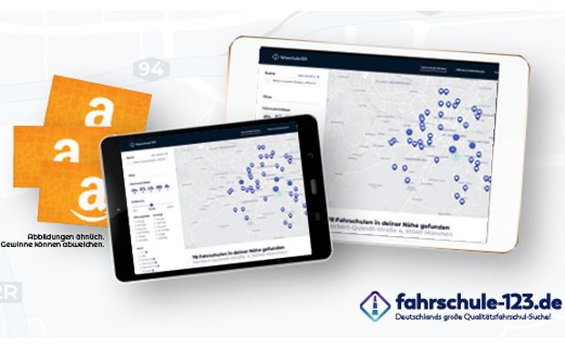 Gewinnspiel mit Chance auf ein Tablet