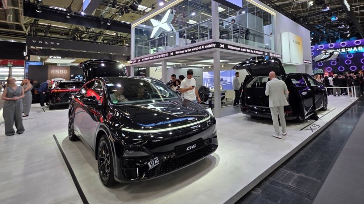 Xpeng auf der IAA 2025 in München