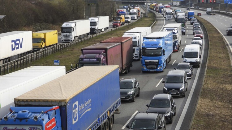 TV-NRW Autobahnstau