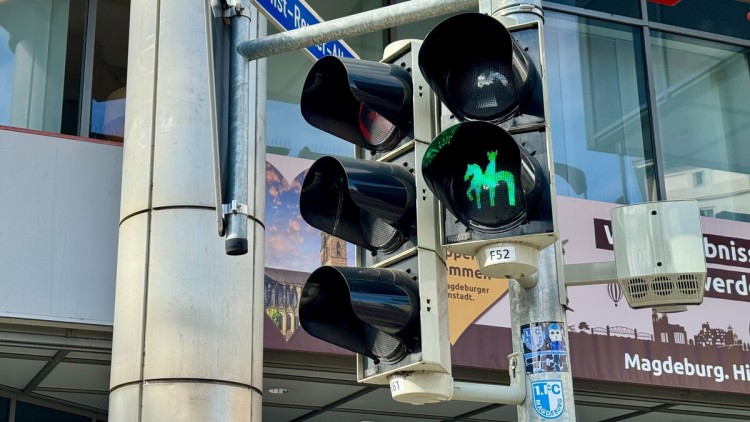 Neue Ampel-Motive in Magdeburg