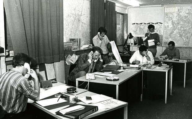 ADAC Notruf Zentrale 1971
