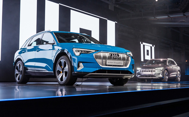 Audi präsentiert E-tron in San Francisco