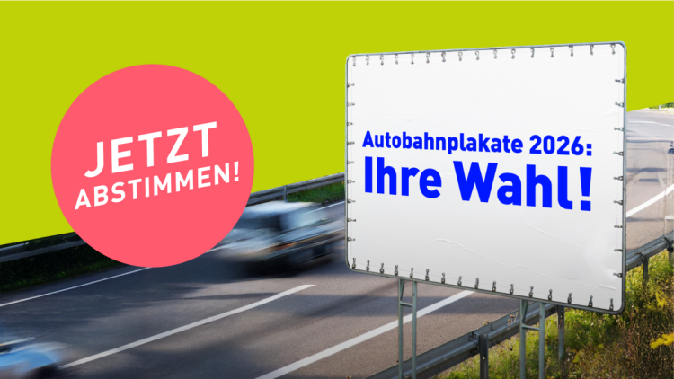 Kampagne Runter vom Gas 2026