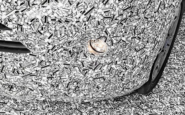 Optische Täuschung: Neue 3D-Folie zur Tarnung von Erlkönigen