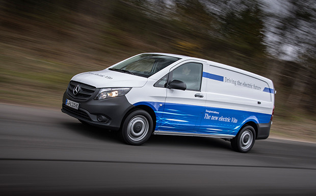 Mercedes elektrifiziert seine Transporterflotte