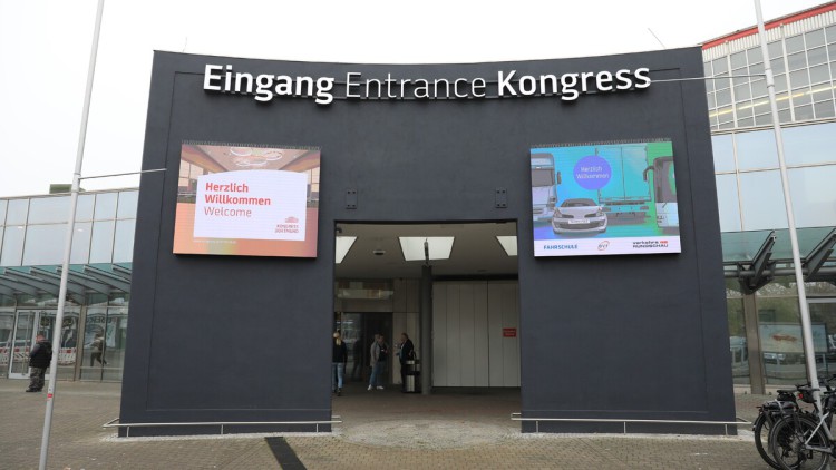 Eingang Kongresszentrum