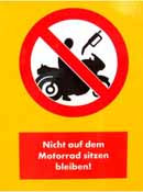 Shell: Motorradfahrer müssen beim Tanken absitzen Shell: Motorradfahrer müssen beim Tanken absitzen