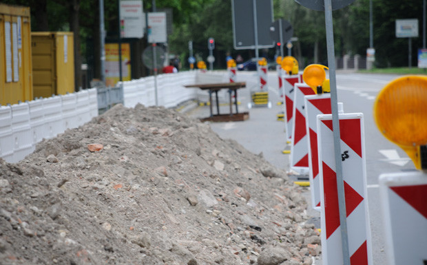 Geld Straßenbau