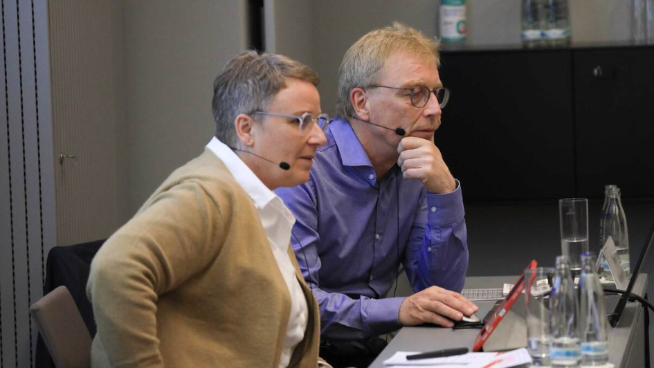 Referenten im Gespräch